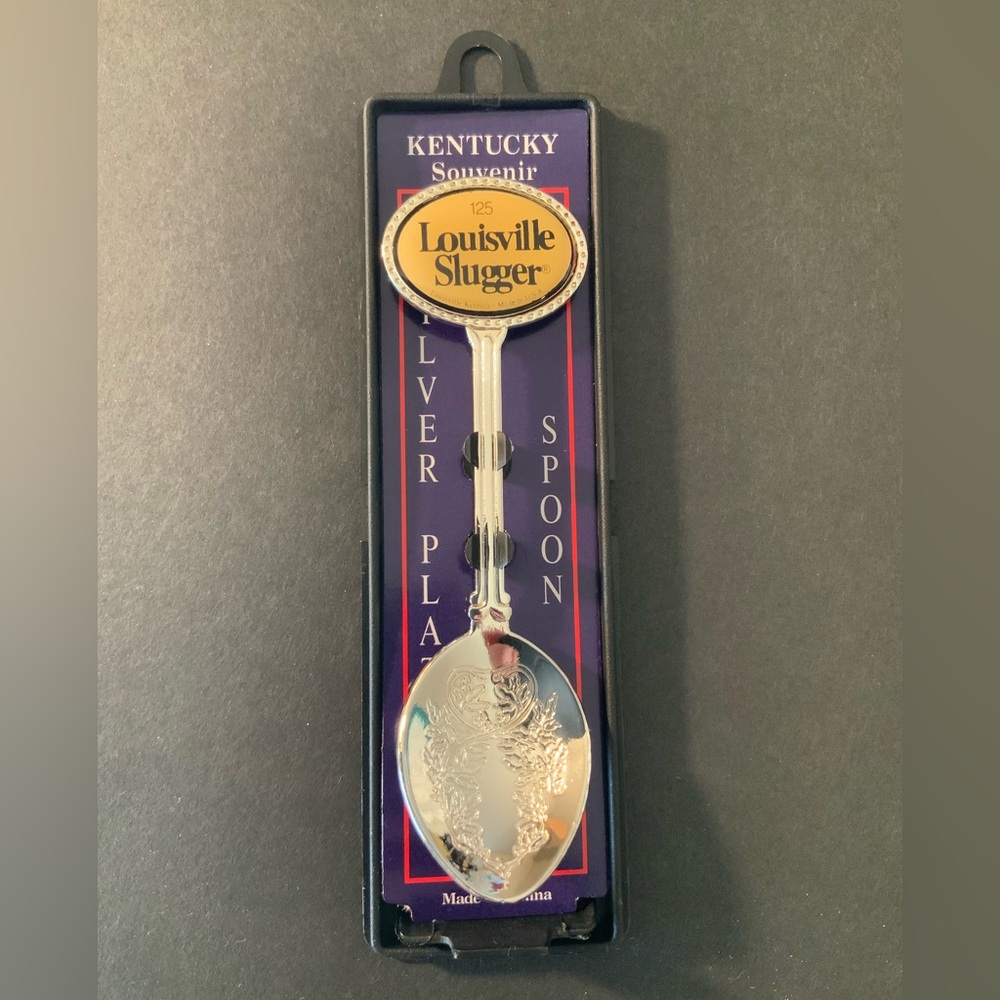Louisville Slugger Kentucky Souvenir Spoon Vintage Collectible Baby Spoon Gift